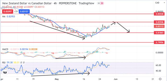 วิเคราะห์คู่เงิน NZDCAD วันที่ 30 พฤษภาคม - 3 มิถุนายน 2565