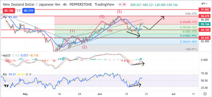 วิเคราะห์คู่เงิน NZDJPY วันที่ 20-24 มิถุนายน 2565