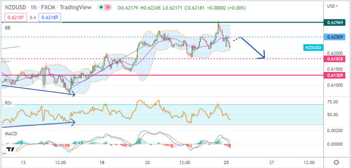 วิเคราะห์คู่เงิน NZDUSD ประจำวันที่ 25 กรกฎาคม 2565