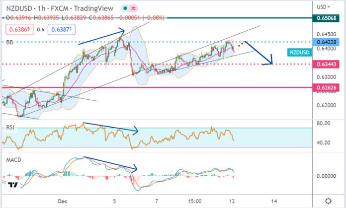 วิเคราะห์คู่เงิน NZDUSD ประจำวันที่ 12 ธันวาคม 2565