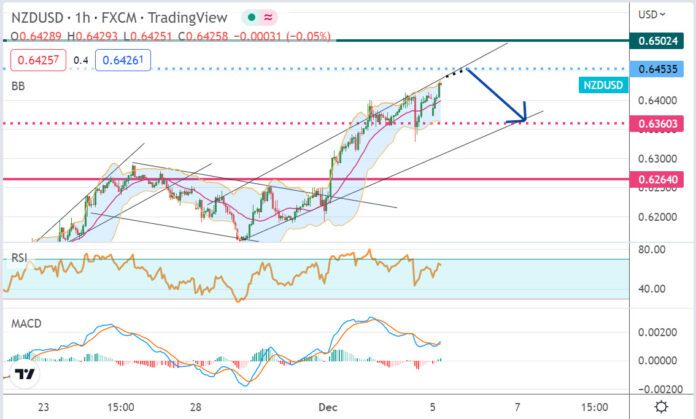 วิเคราะห์คู่เงิน NZDUSD ประจำวันที่ 5 ธันวาคม 2565