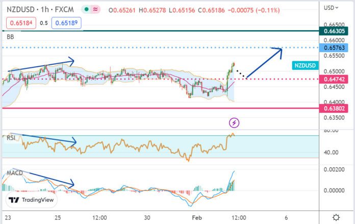 วิเคราะห์คู่เงิน NZDUSD ประจำวันที่ 2 กุมภาพันธ์ 2566